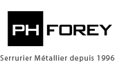 Logo de Ph Forey : serrurier métallier à près de Dijon (21)